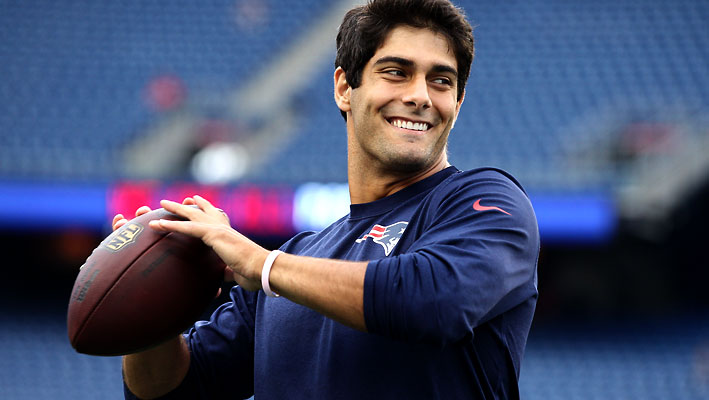 Jimmy Garoppolo swambunkered